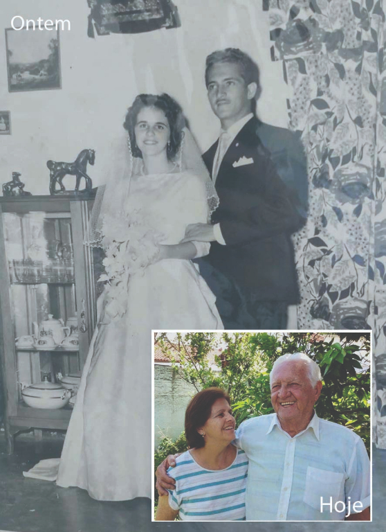 Até parece que foi ontem, mas lá se vão 60 anos...

O noivo é Wanderley Parisi. A noiva é Lídia Davanzo. Juntos e dividindo o amor eterno, estão celebrando hoje 60 anos de vida matrimonial. Neste dia 8 de maio.
 
O casamento foi celebrado na antiga igreja Matriz N.S.Aparecida de Votuporanga, que ainda estava em construção. o vigário que celebrou o ato foi Frei Benjamin.

A data de hoje será festejada pelos filhos, noras e netos e do vasto círculo de familiares. Um lindo exemplo de vida a dois para ser compartilhada pelos seus descendentes. 
