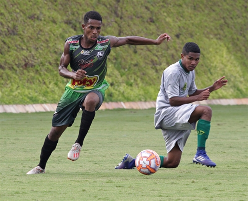Alvinegra: Cauã é um dos atacantes do Cavinho na Copa São Paulo de Futebol Júnior (Foto: Rafael Bento/CAV)