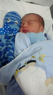 Votuporanga: José Pedro é o primeiro bebê de 2019 (Foto: Santa Casa)