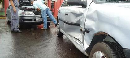 Registrado mais um acidente no Centro