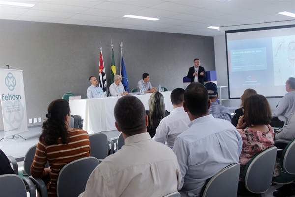 A Instituição sediou um encontro no auditório do Espaço Unifev Saúde (Foto: Santa Casa)