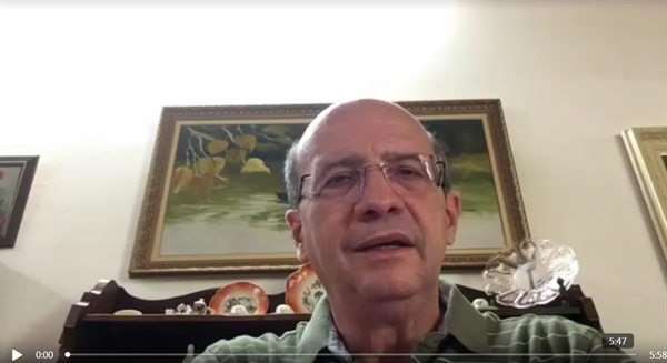 João Dado disse, em vídeo, que deixou um saldo de R$ 52 milhões na Prefeitura e o atual prefeito confirmou, porém com ressalvas (Foto: Reprodução/Redes sociais)