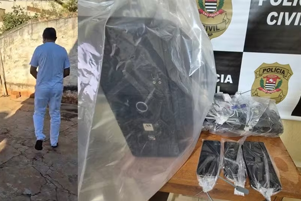 Homem é detido em flagrante por suspeita de armazenar imagens de abuso sexual infantojuvenil em Votuporanga