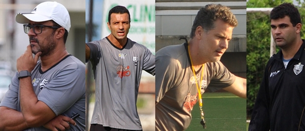 Marcelo Henrique, Júnior Rocha, Júlio Sérgio e Rainer Oliveira dirigiram o CAV na Série A2 (CAV)