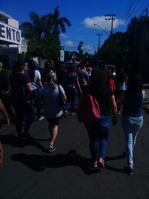 Mesmo com a aprovação, os manifestantes esperam que pontos da reforma sejam alterados (Foto: Arquivo Pessoal)