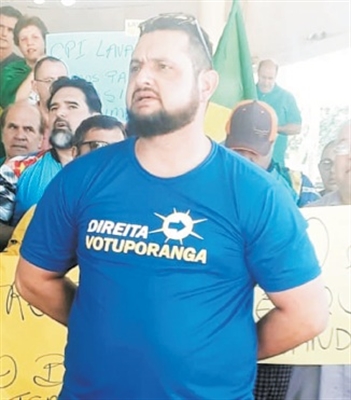 Ronaldo Candeu, um dos líderes do “Direita Votuporanga” (Foto: A Cidade)
