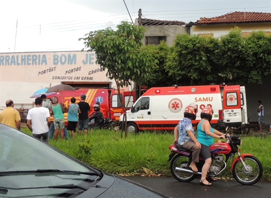 Incidente aconteceu no final de tarde de ontem, em um sobrado na av. José Silva Melo