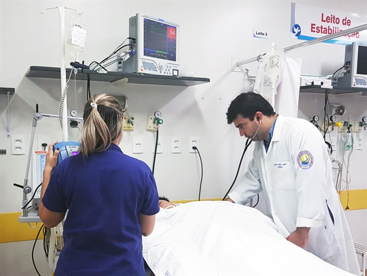 O Hospital realizou 871.108 atendimentos, sendo que 572.618 foram pelo Sistema Único de Saúde (SUS) (Foto: Divulgação/Santa Casa)