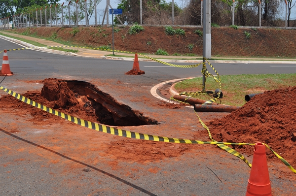 Construtora Pacaembu arcará com a substituição da tubulação (Foto: A Cidade)
