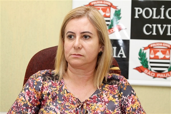 Edna Rita de Oliveira Freitas é a delegada titular da Delegacia de Defesa da Mulher (DDM) de Votuporanga (Foto: Reprodução)