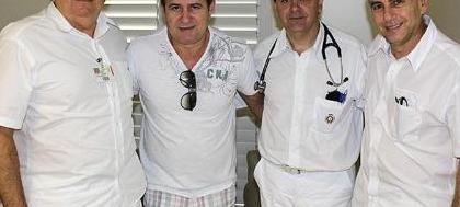 Marrone recebe alta e deixa o Hospital de Base