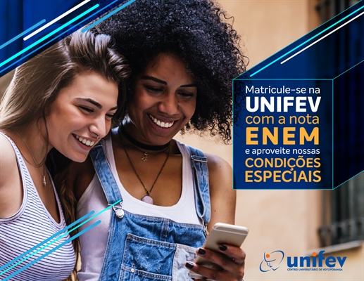 Mais informações pelos telefones 0800 015 0228 e (17) 3405-9990 (Foto: Divulgação/Unifev)