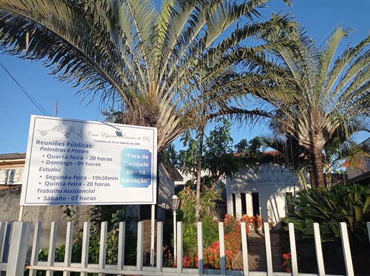 Casa Espírita Recanto de Paz mantém tradição de apoio social na cidade há mais de 40 anos