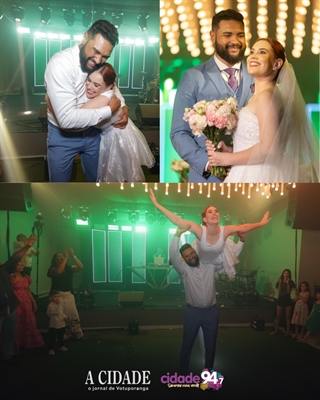 Jhonatas Carmo e Karol Paulino se casaram no ano passado (Foto: Arquivo pessoal)