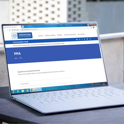 Prazo para envio das sugestões se encerra no dia 30 de junho (Foto: Prefeitura de Votuporanga)