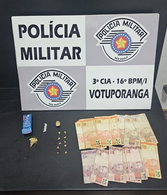 Homem é preso por tráfico de drogas no bairro Matarazzo em Votuporanga