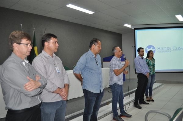 O provedor da Santa Casa, Luiz Fernando Góes Liévana, falou que a ferramenta veio para ajudar (Foto: Érika Chausson/A Cidade)