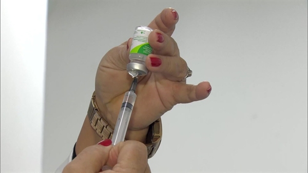 Vacina contra a gripe acabou em Rio Preto e Araçatuba — Foto: Reprodução/TV Globo