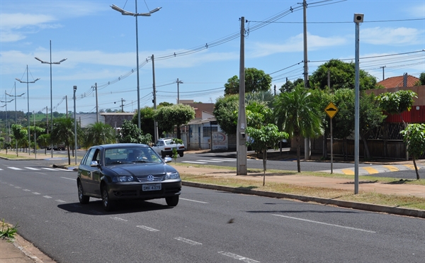 Radar da Horácio dos Santos é o “campeão” de multas na cidade (Foto: A Cidade)