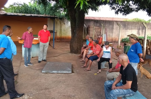 A primeira entidade visitada foi a Comunidade Mão Amiga, localizada no bairro São João (Foto: Divulgação/Prefeitura de Votuporanga)
