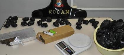 Rocam e Força Tática combatem tráfico na periferia