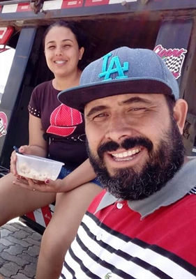  Uélinton Rodrigo Agostinho e a esposa Angélica Aparecida da Silva estão desaparecidos (Foto: Reprodução/Facebook)