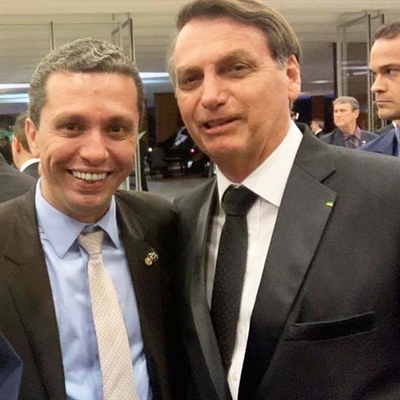 Em suas redes sociais, Fausto Pinato destinou mensagem ao presidente Bolsonaro, que está com Covid-19 (Foto: Facebook/Fausto Pinato)