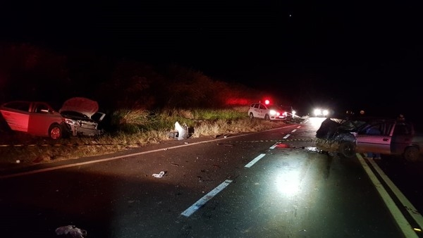 Acidente deixou duas pessoas mortas em distrito de Nova Granada. (Foto: Reprodução/G1)