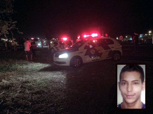 Um jovem de 23 anos, identificado como Henrique de Jesus Santos Silva, morreu após se jogar em frente de um caminhão (Foto: Aline Ruiz/A Cidade) 