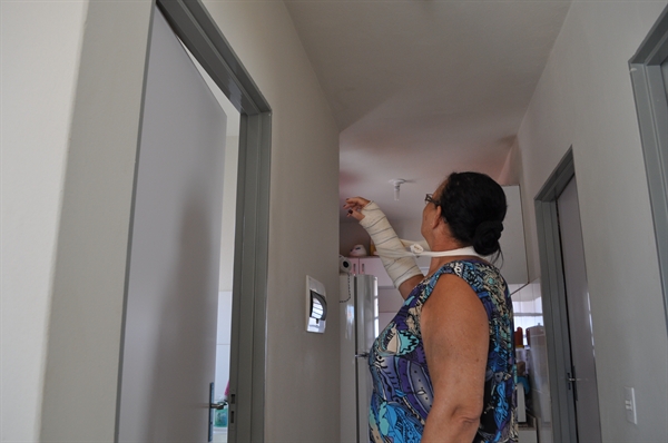 Moradores do Boa Vista reclamam de problemas em casas 