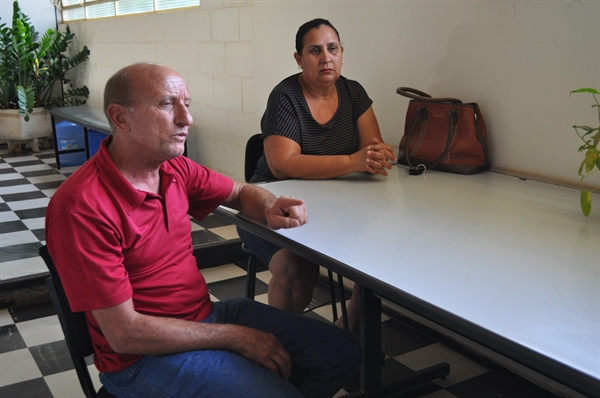 O presidente Pedro Minucelli e a tesoureira Terezinha Vieira conversaram com A Cidade (Foto: A Cidade)