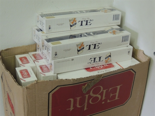 PM de Votuporanga apreende quase 4 mil maços de cigarros