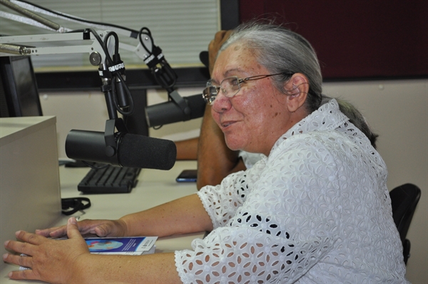 Márcia Reina, foi entrevistada nesta quinta-feira na rádio Cidade FM (Foto: A Cidade)