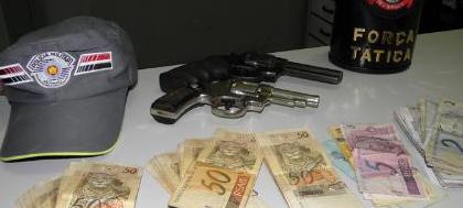 Polícia Militar age rápido e prende assaltantes 