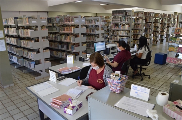 Biblioteca Municipal de Fernandópolis (Foto: Divulgação/Prefeitura de Fernandópolis)