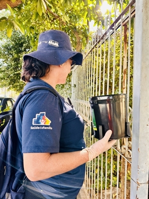 Mais armadilhas conhecidas como ‘Mosquito de Tróia’ chegaram a Votuporanga e serão instaladas na zona Sul (Foto: Prefeitura de Votuporanga)