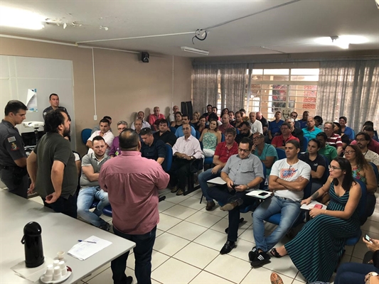 O encontro foi realizado no auditório da Secretaria da Cidade (Foto: 