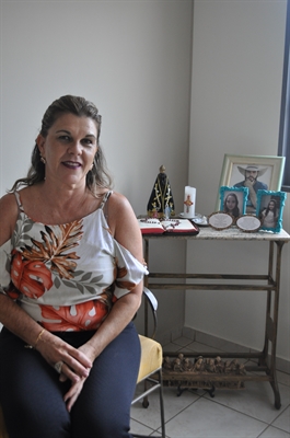 Zélia Soares de Lima, mãe de Pedro Lima que faleceu em 23 de julho de 2016 (Foto: A Cidade)