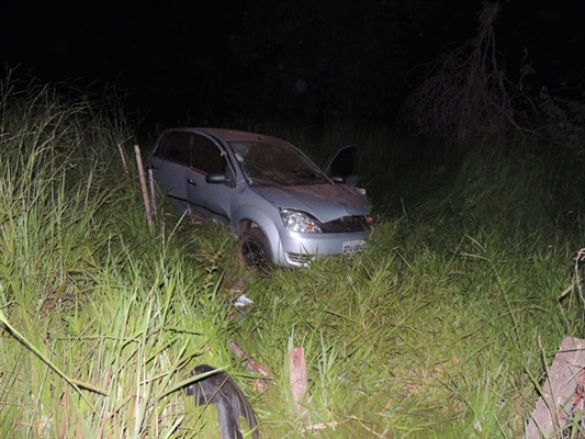 Menino de cinco anos fica ferido em acidente na pista