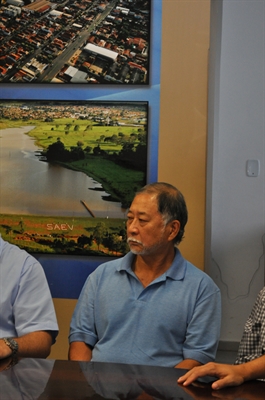 Koguchi pedirá ajuda para Prefeitura contribuir com estrutura 