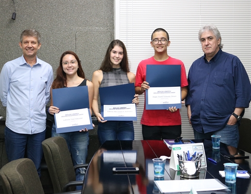 Os contemplados são dos cursos de Biomedicina, Engenharia Mecânica e Psicologia (Foto: Divulgação/Unifev)