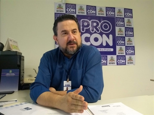 Arnaldo Vieira é diretor do Procon em Rio Preto (Foto: Divulgação)