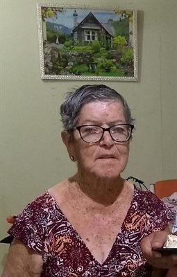 Maria Alves Garcia Rodrigues, 81 anos (Foto: Arquivo Pessoal)