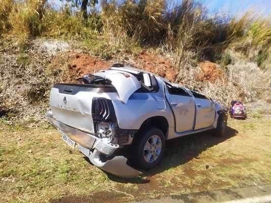 Acidente aconteceu na manhã desta sexta-feira (10). (Foto: A Cidade)