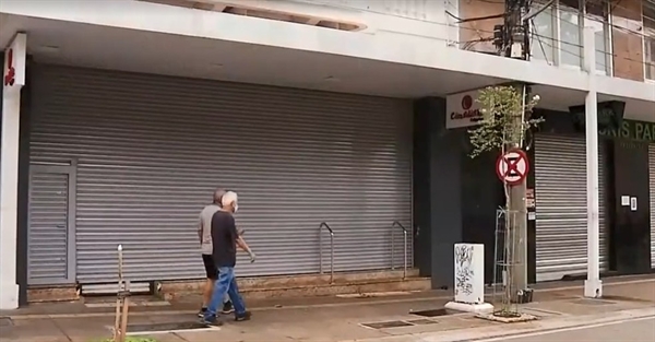 Segundo a prefeitura, o lockdown foi dividido em duas fases (Imagem: Reprodução/TV Tem)
