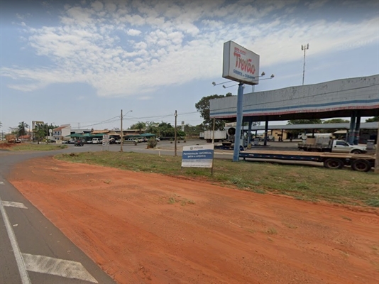 O posto Trevão de Votuporanga conseguiu na Justiça a autorização para abrir seu restaurante para atendimento presencial (Foto: Google Street Views)