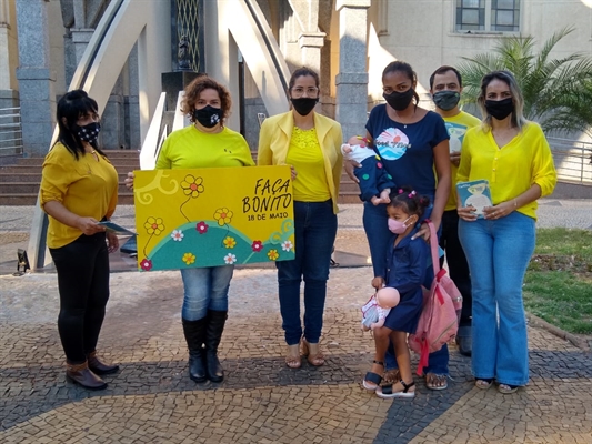 Ação promoveu conscientização de forma lúdica para que crianças entendam como se cuidar (Foto: Prefeitura de Votuporanga)