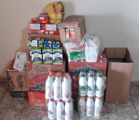 Para o jantar, um litro de leite foi solicitado (Foto: Santa Casa)