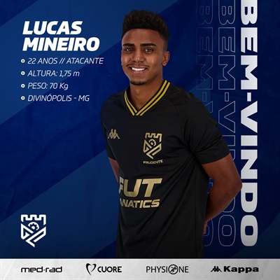 Lucas Mineiro também não renovou com a Votuporanguense e disputará a Segundona pelo Grêmio Prudente  (Foto: Divulgação)