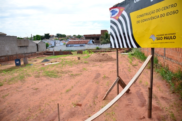 Idosos: Prefeitura começa construir novo Centro de Convivência na região leste